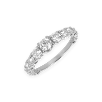 Anello Namuri Donna DEGRADE in Oro bianco Diamante 1.31 Ct AN-DEG30W-12 - AN-DEG30W-12
